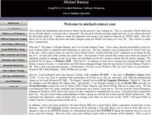 Tablet Screenshot of michael-ramsey.com